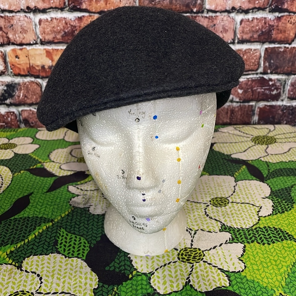 Country Gentleman 100% WOOL cap Medium grey gray like new pageboy newsboy golf - Picture 2 of 7